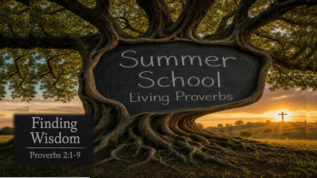 Bethel CRC - AM - 5-31-26 - Summer School - Proverbs 2:1-9 - Finding Wisdom