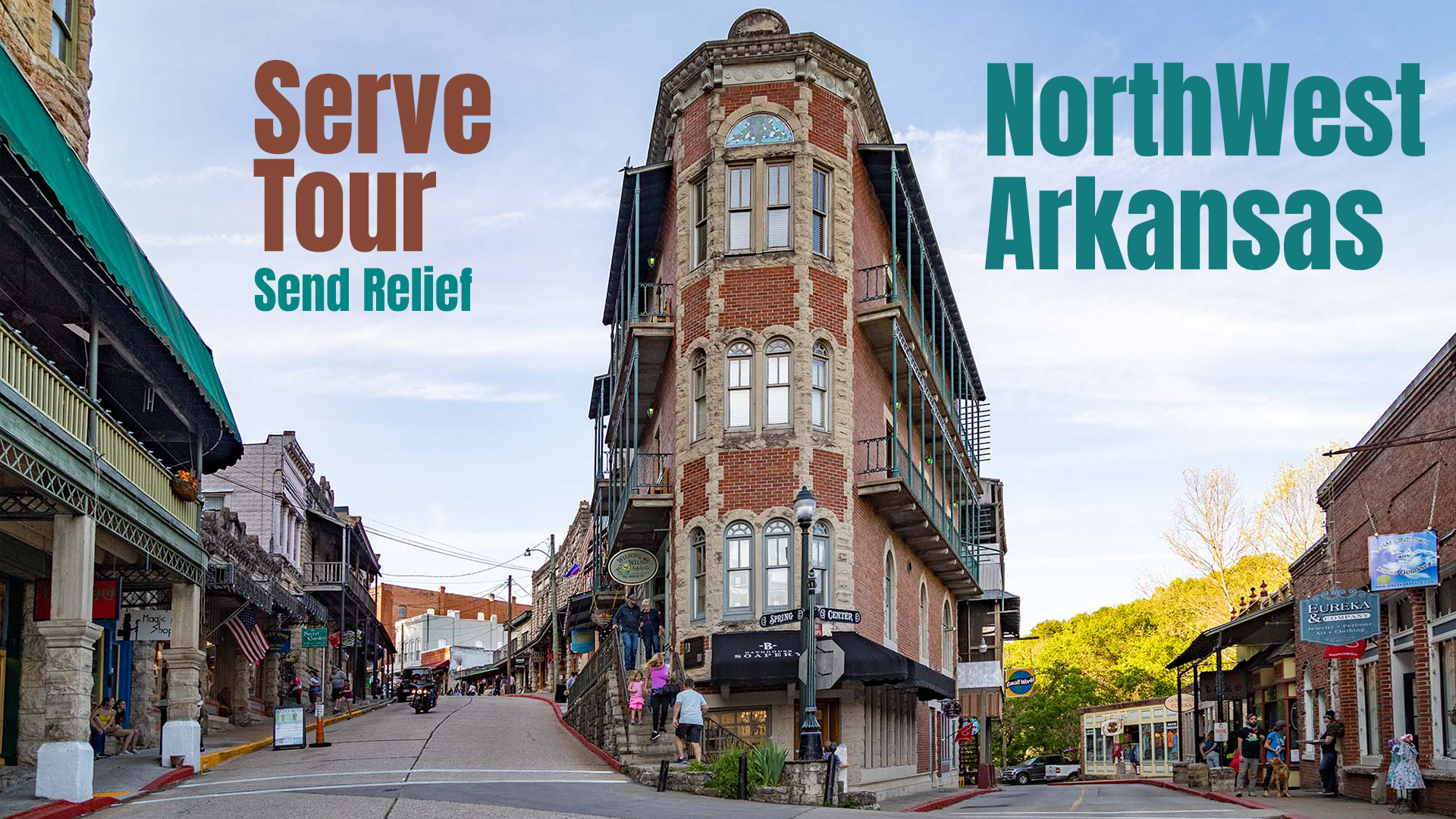 Send Relief, SERVE TOUR, NW Arkansas