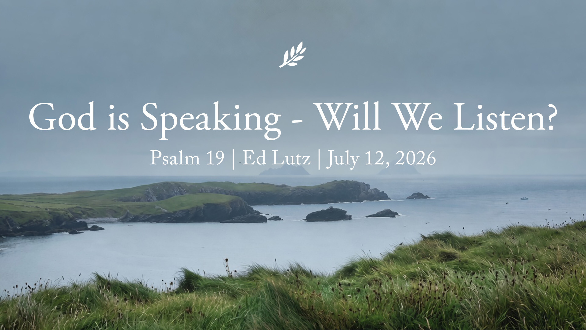God is Speaking - Will We Listen? episode artwork