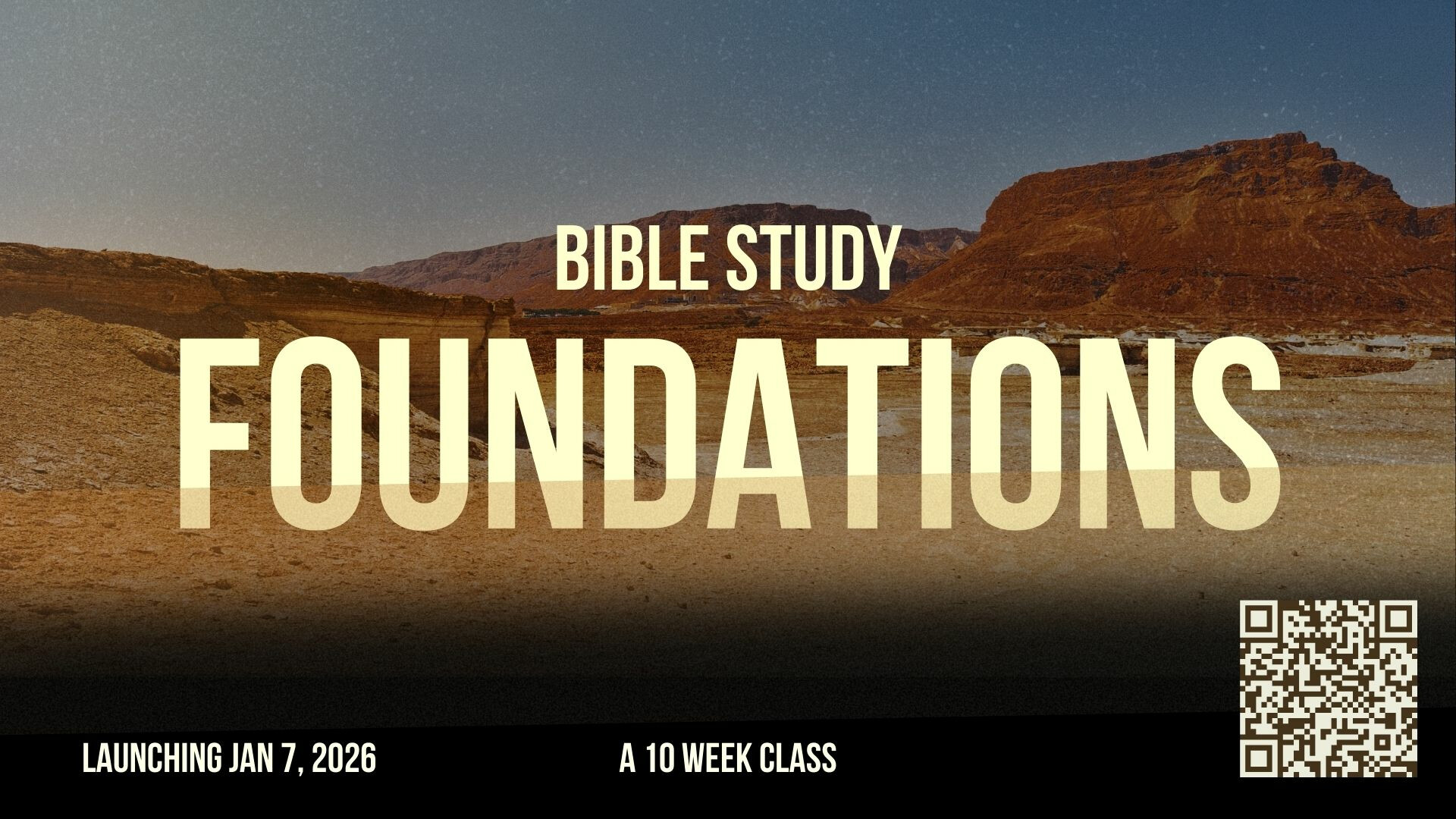 Bible Study Foundations