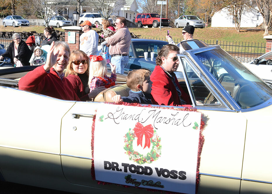 Voss is parade’s Grand Marshall