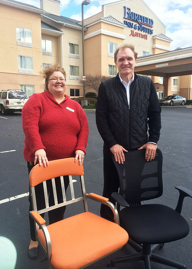 SWU receives donation from Fairfield Inn and Suites