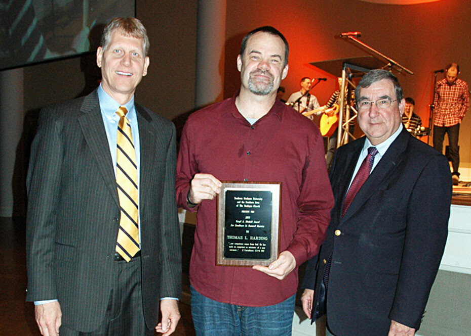 Harding receives Mitchell Award