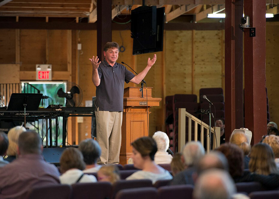 Wilson keynotes at Beulah Camp