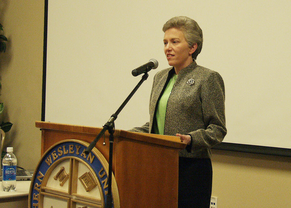 Gonlag speaks at Women’s History Month celebration