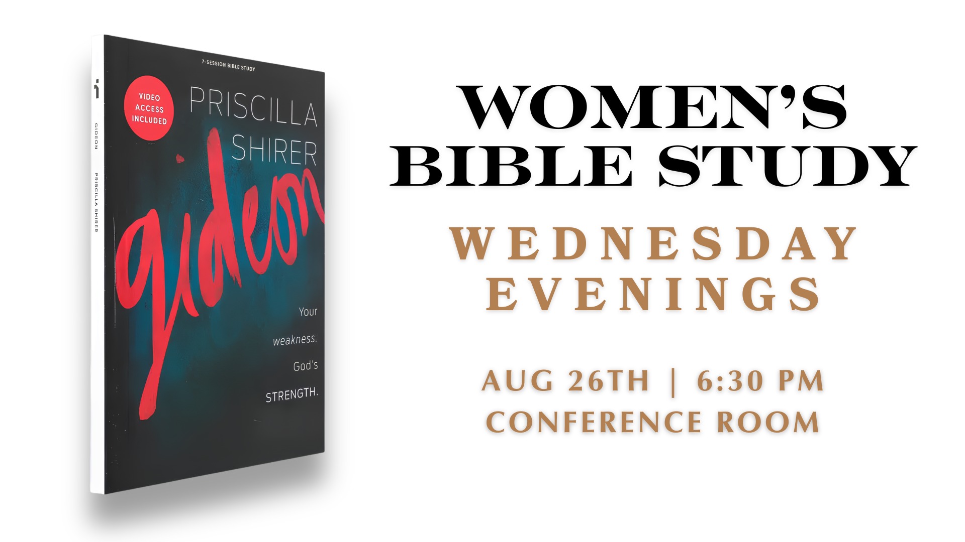 Women's Bible Study - Gideon