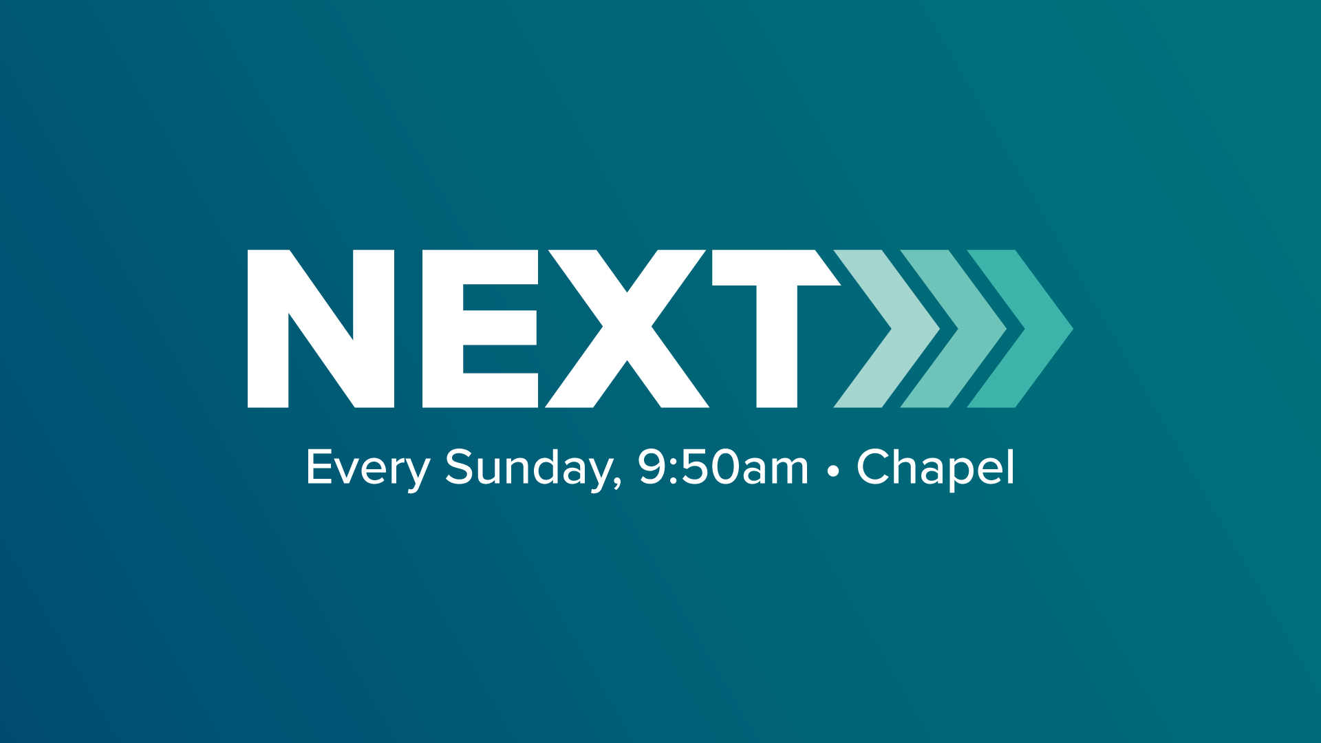 NEXT 1: Find your story
