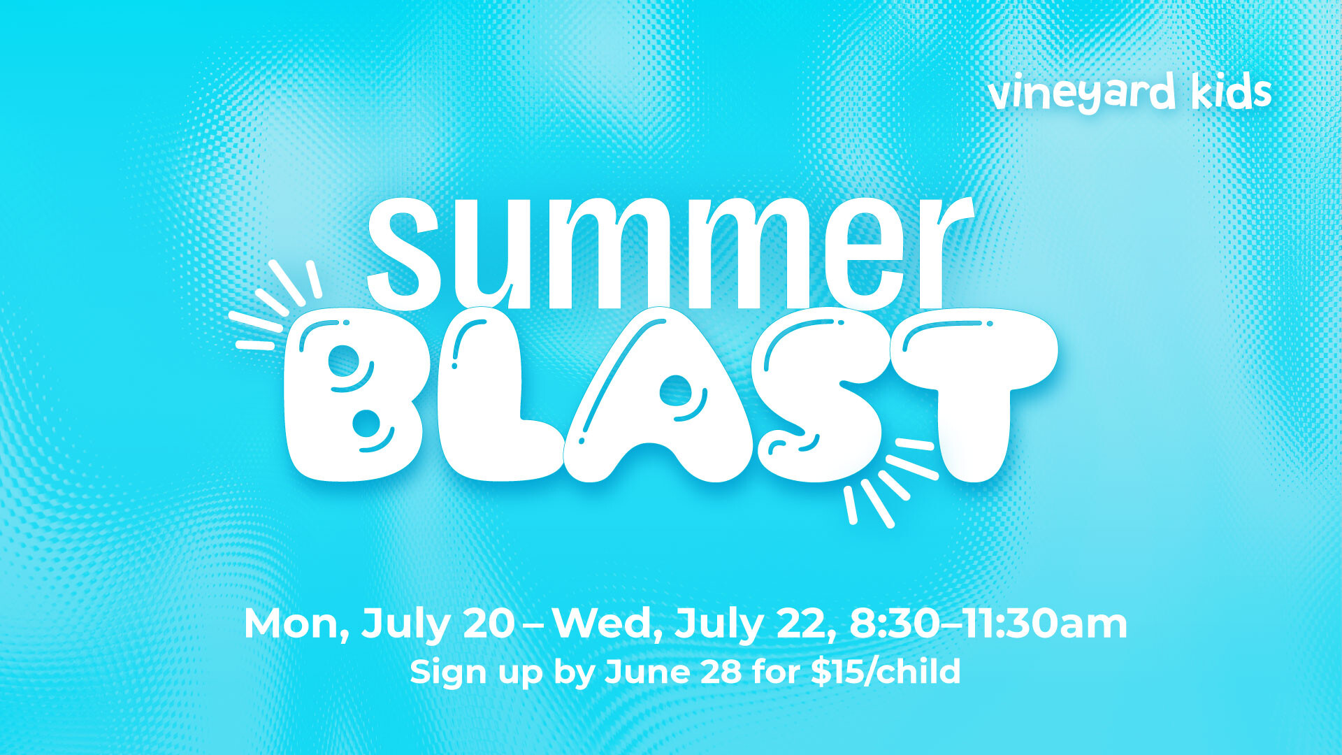 Vineyard Kids Summer Blast