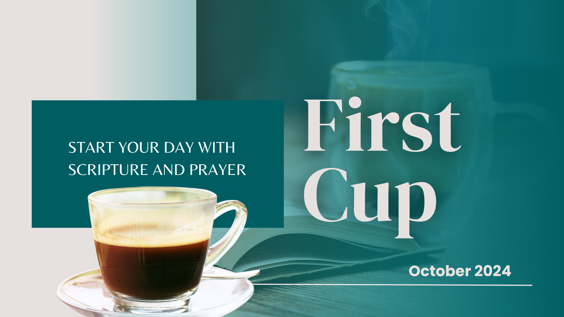 First Cup Daily Bible Reading: October