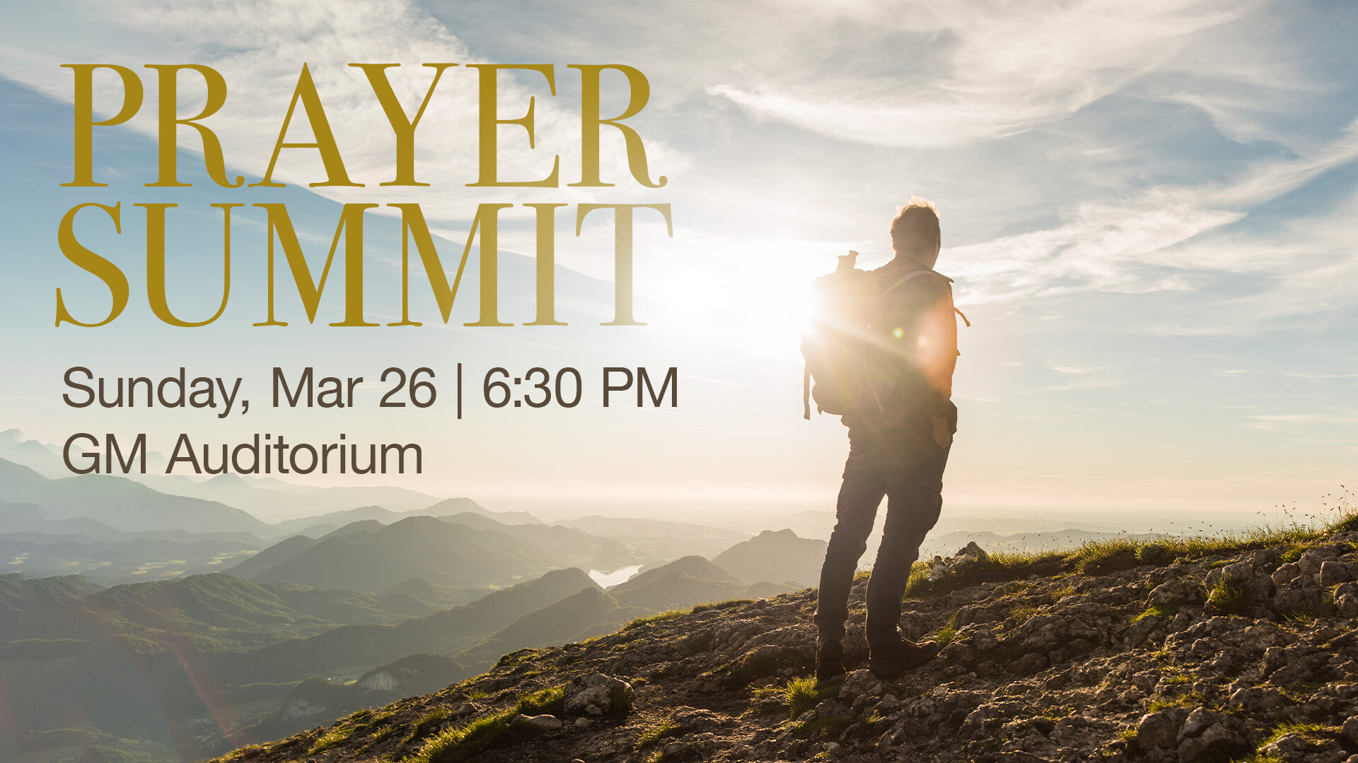 Prayer Summit