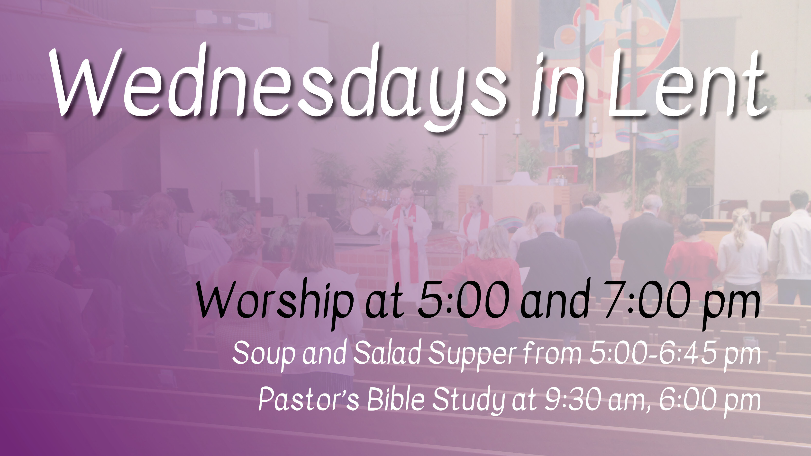 Wednesday Worship - March 8, 2023