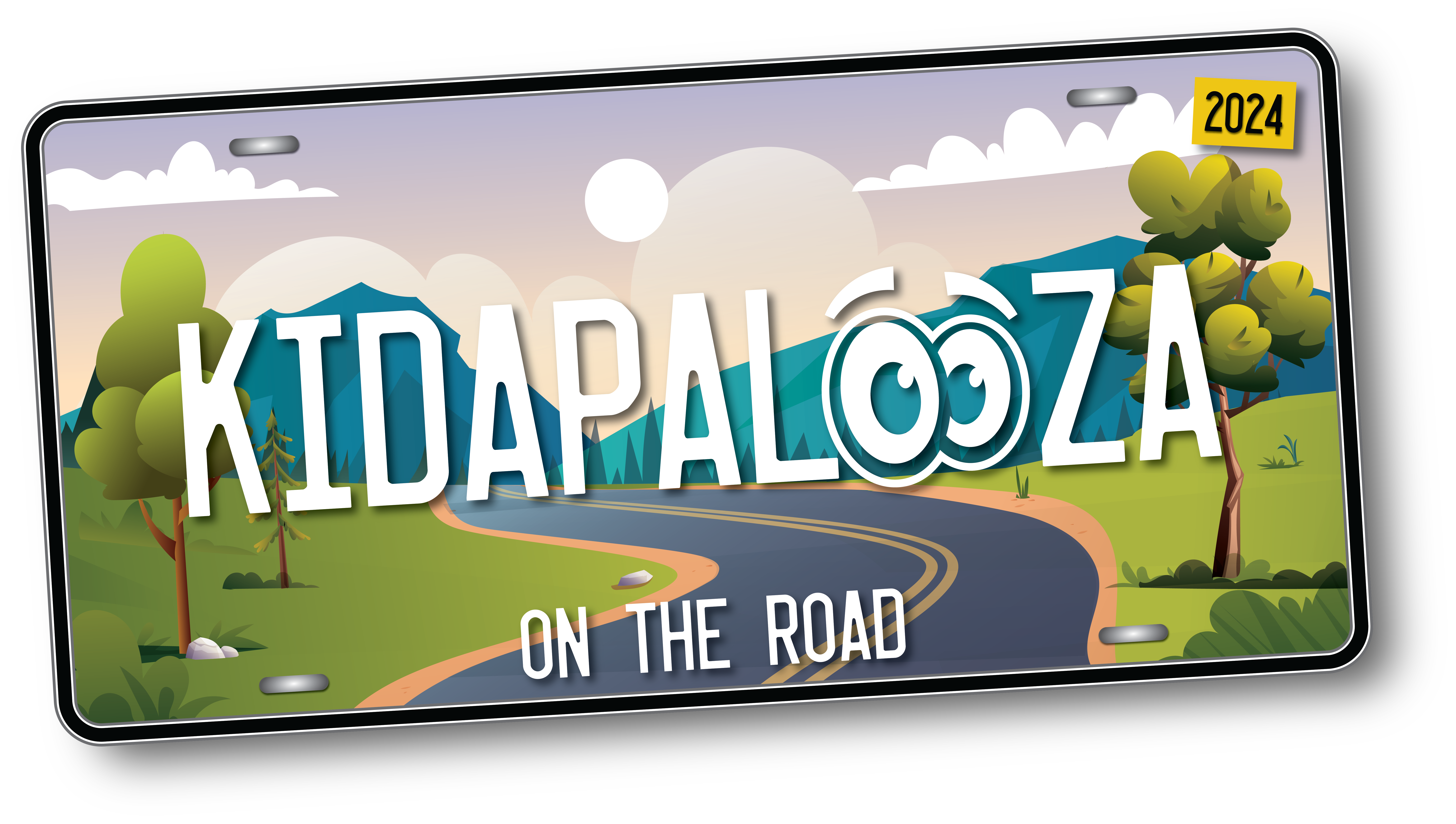 Kidapalooza On The Road - 2024 (License Plate Image)