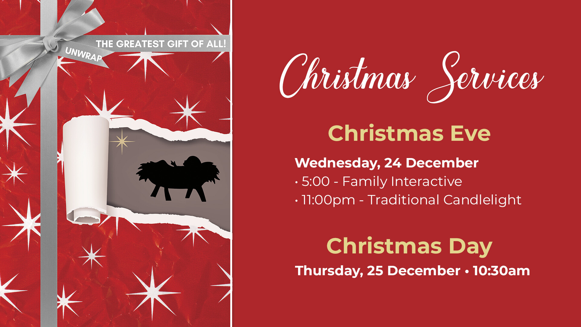 Advent and Christmas 2025