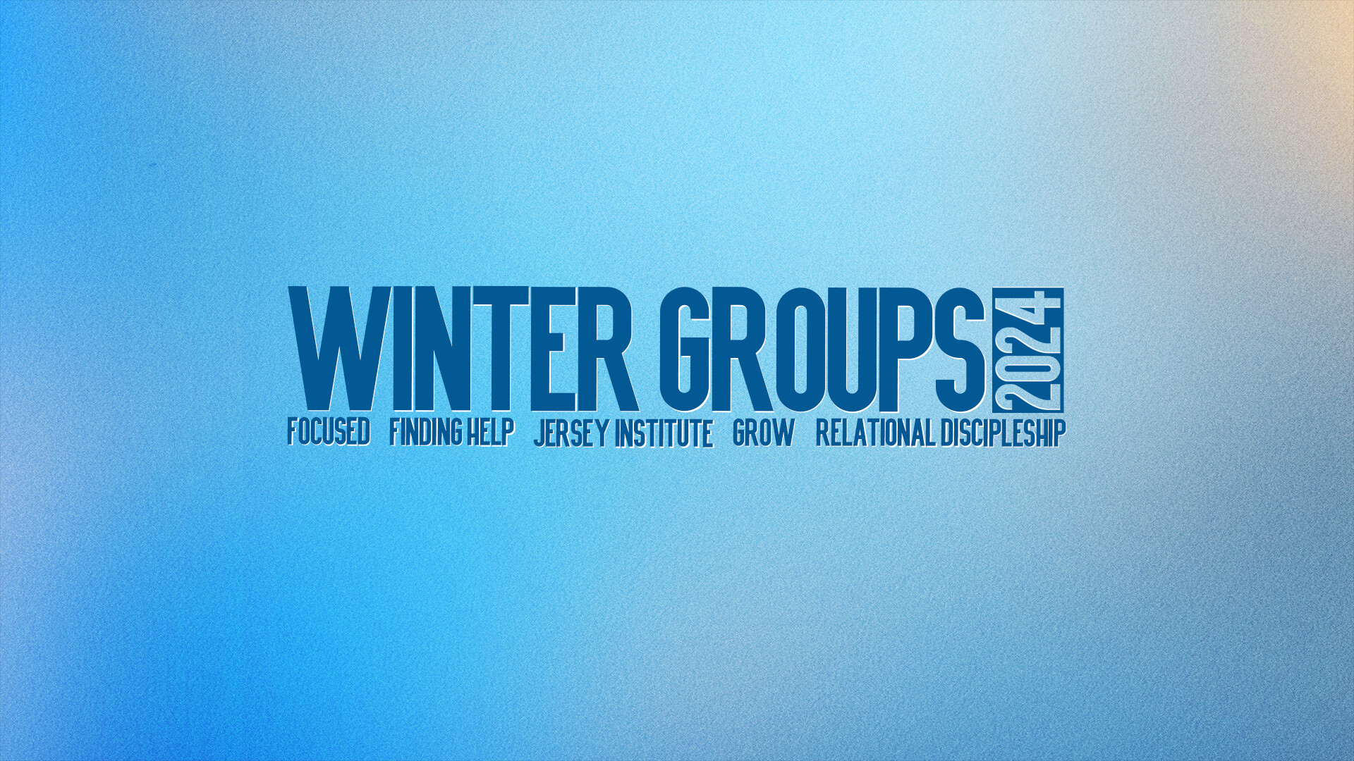 2024 Winter Groups at Jersey