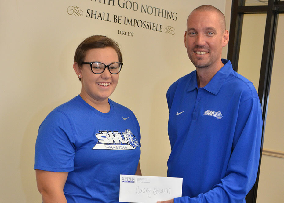 Shearin awarded scholarship