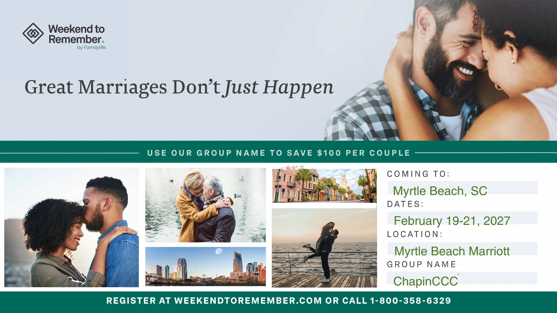Weekend To Remember Marriage Conference 2027