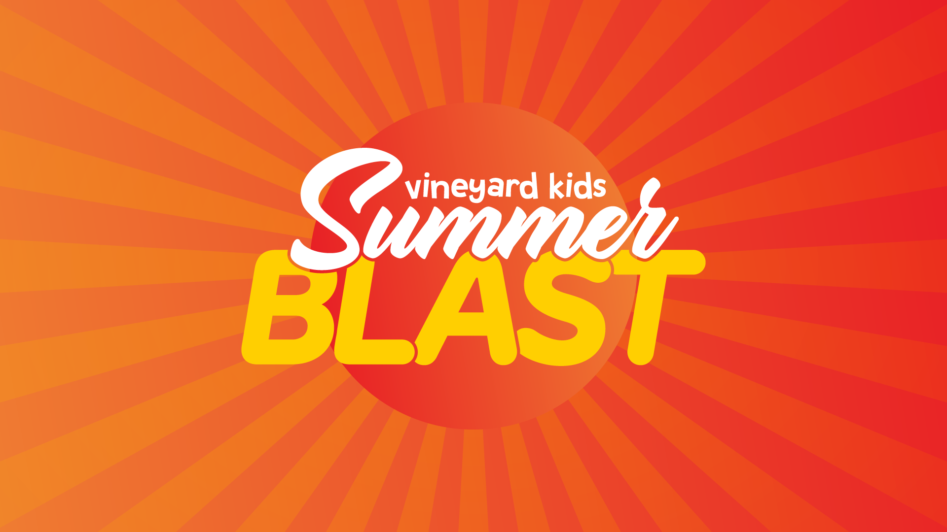Vineyard Kids Summer Blast