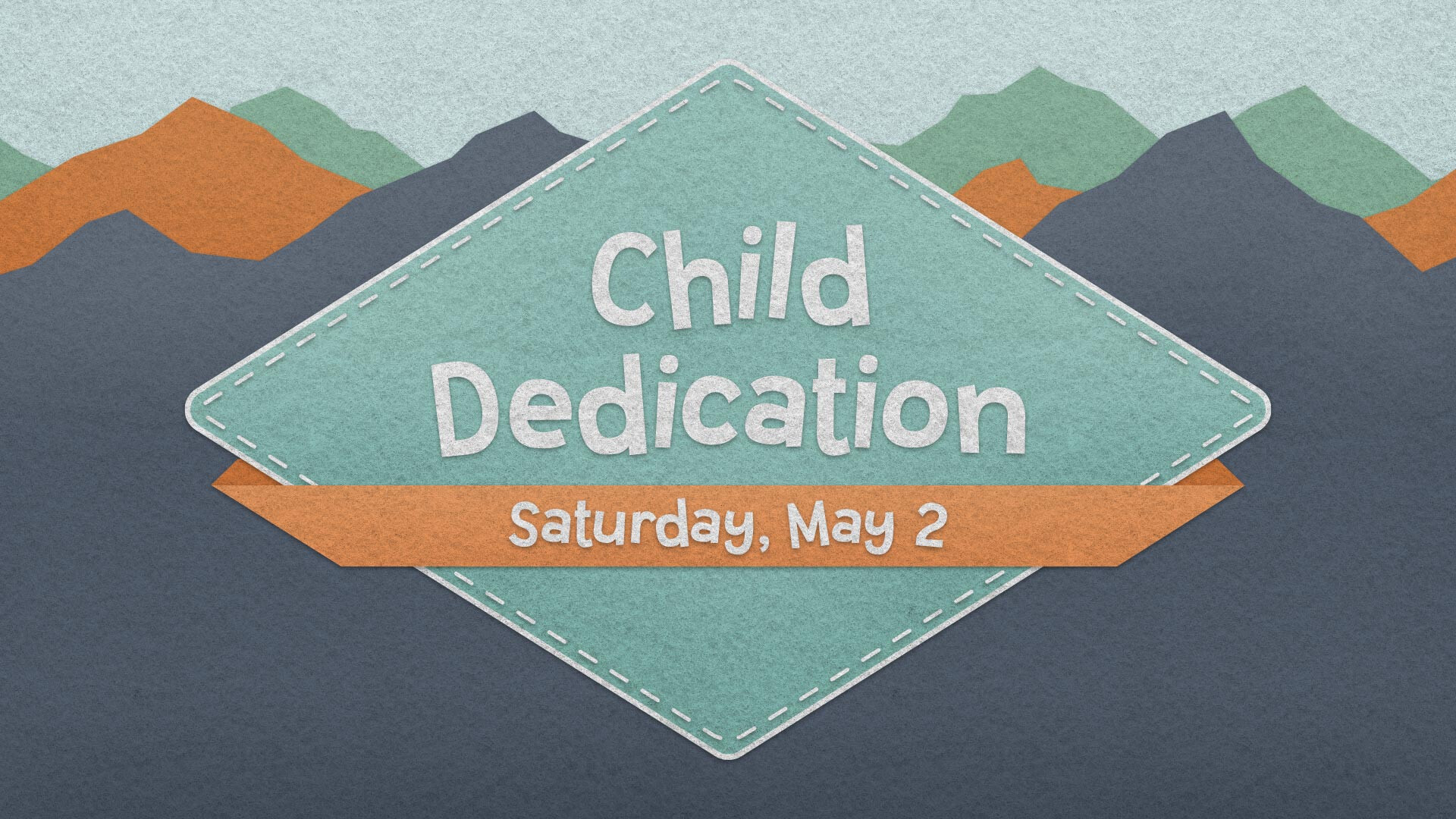 Child Dedication Service