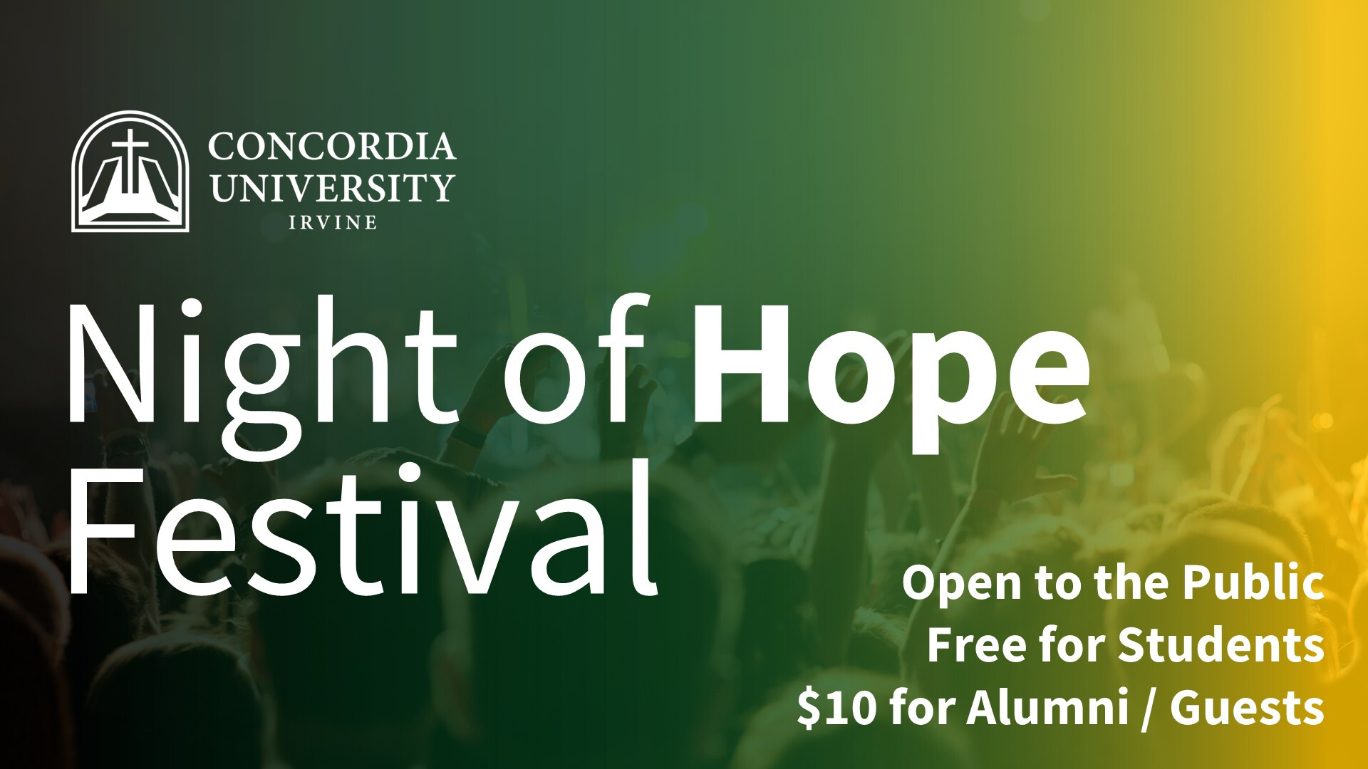 Concordia Night of Hope Festival