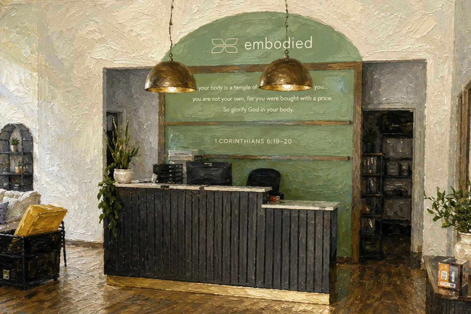 Embodied Center reception area