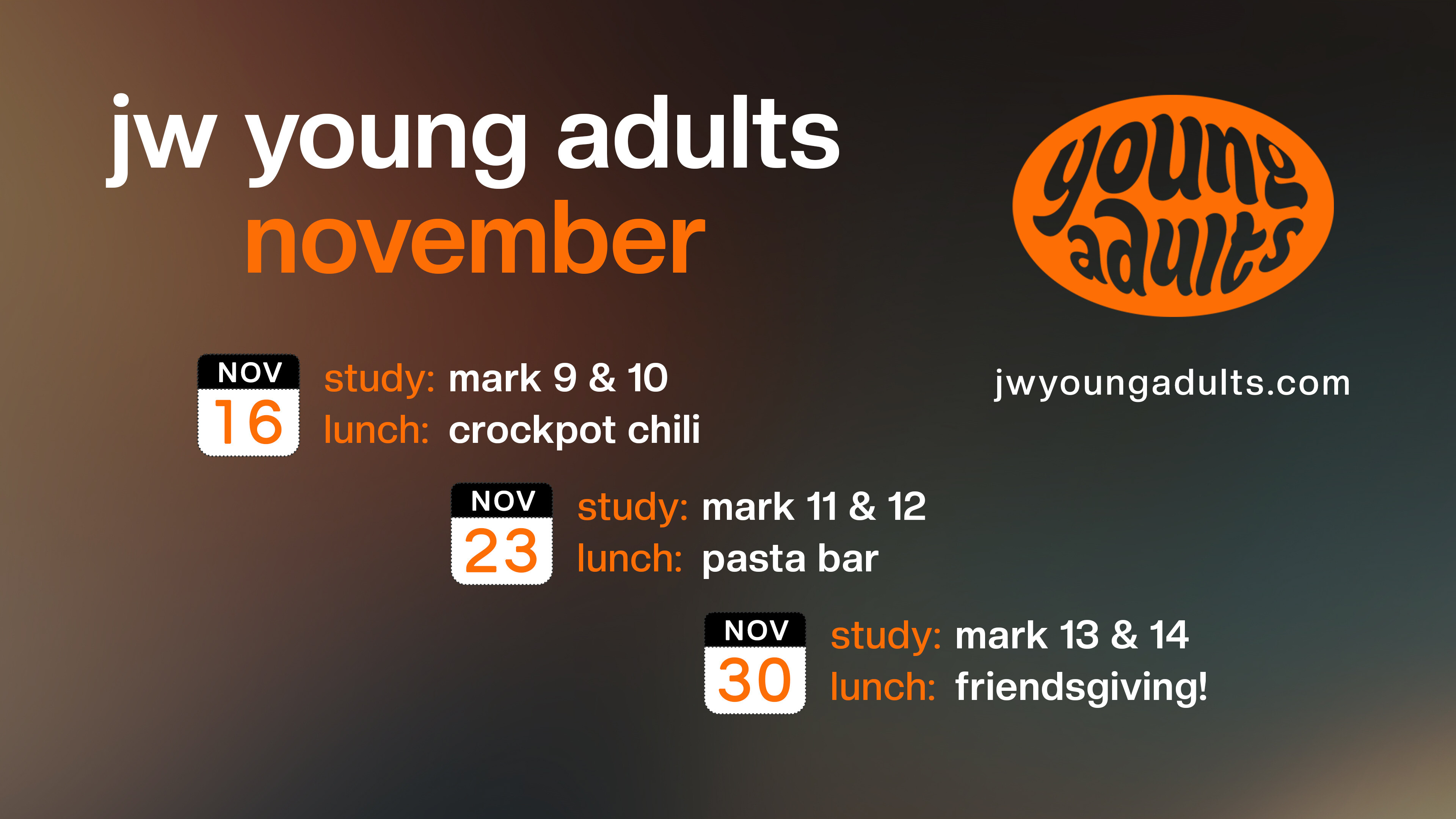 Young Adults Nov