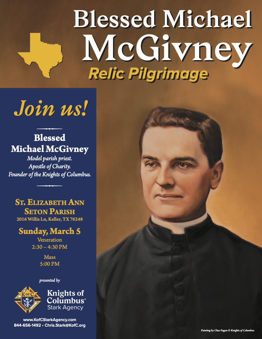 Blessed McGivney Relic Pilgrimage