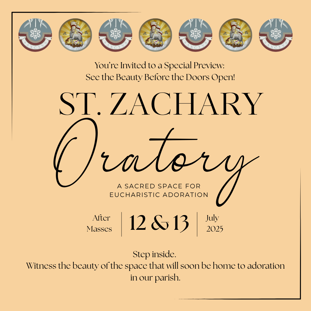 Oratory Reveal