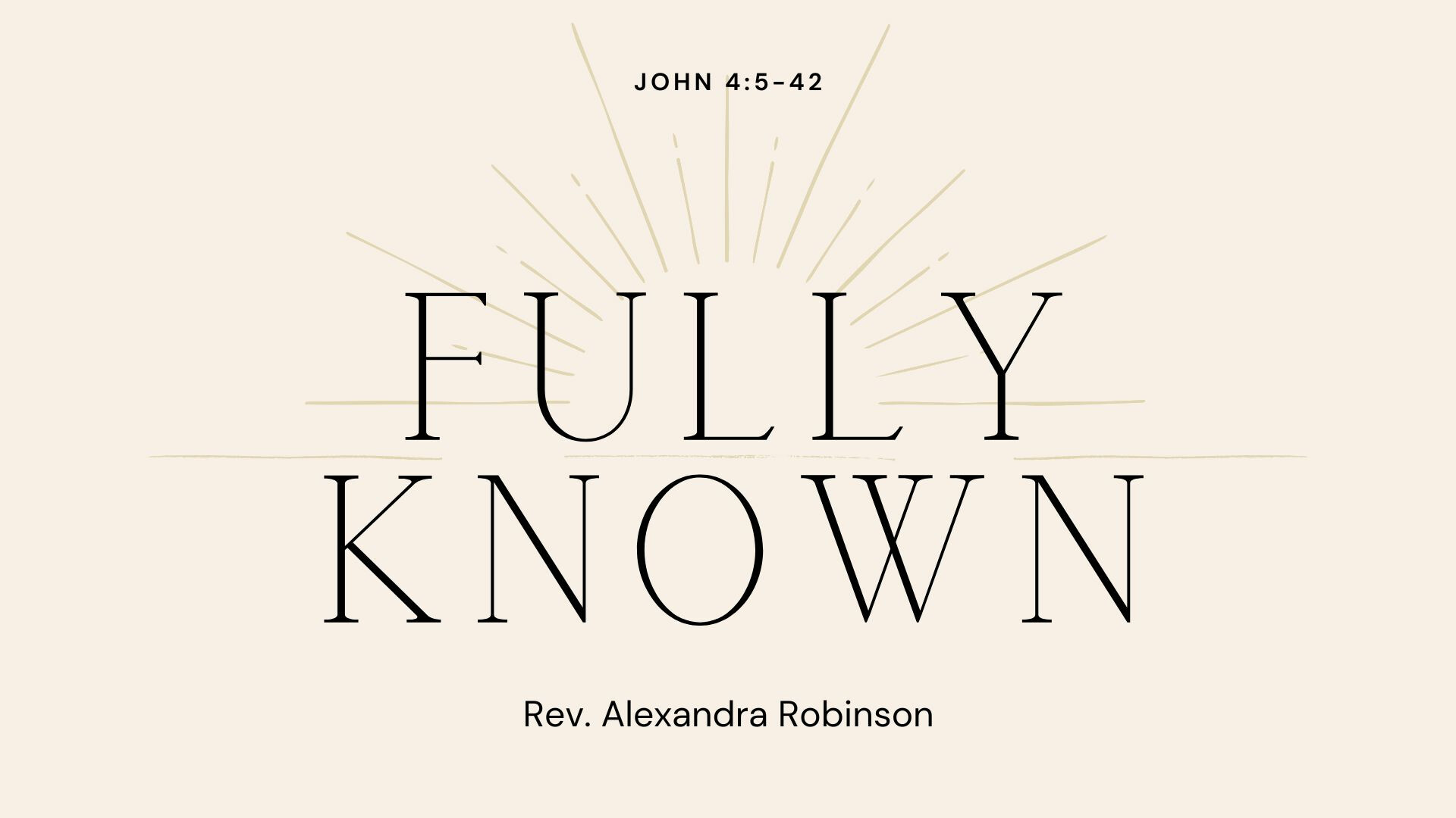 Fully Known