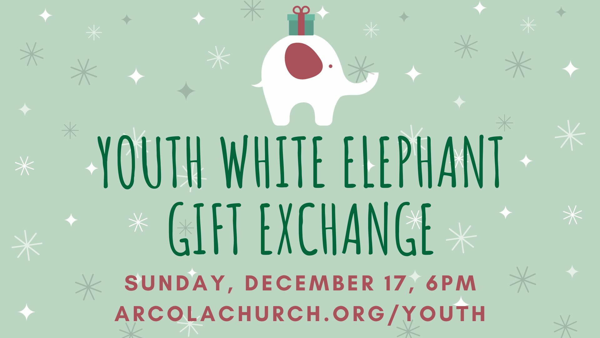 White Elephant Gift Exchange — Oasis Vineyard Church