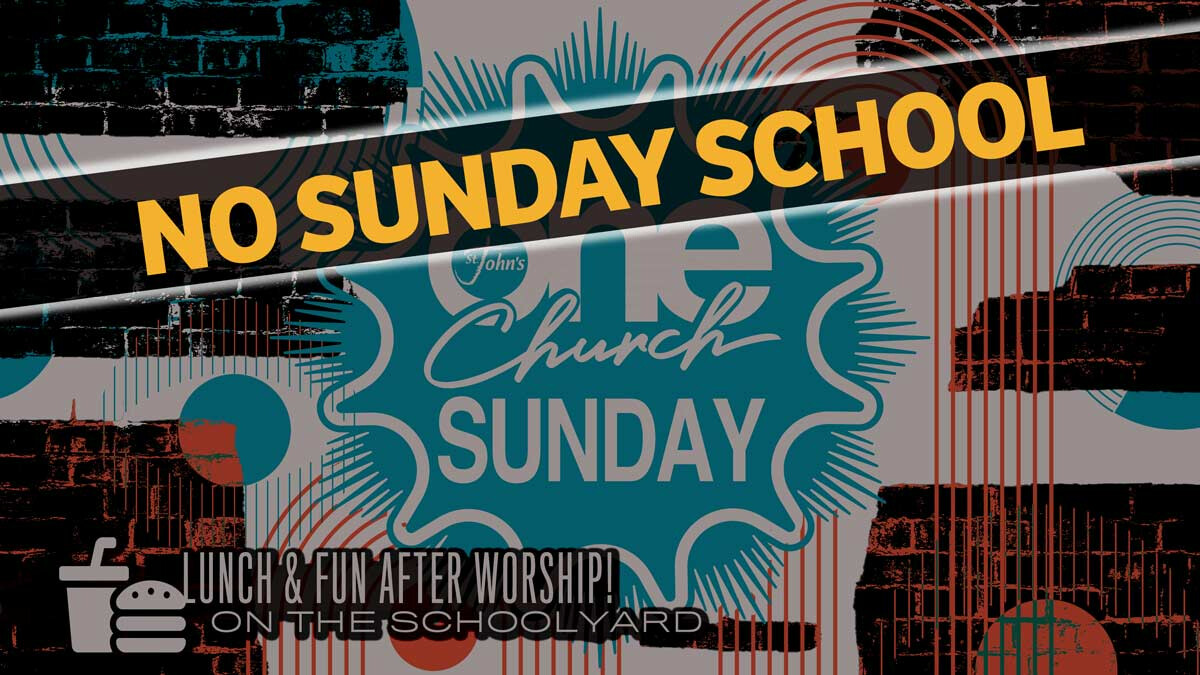 No Sunday School (August)