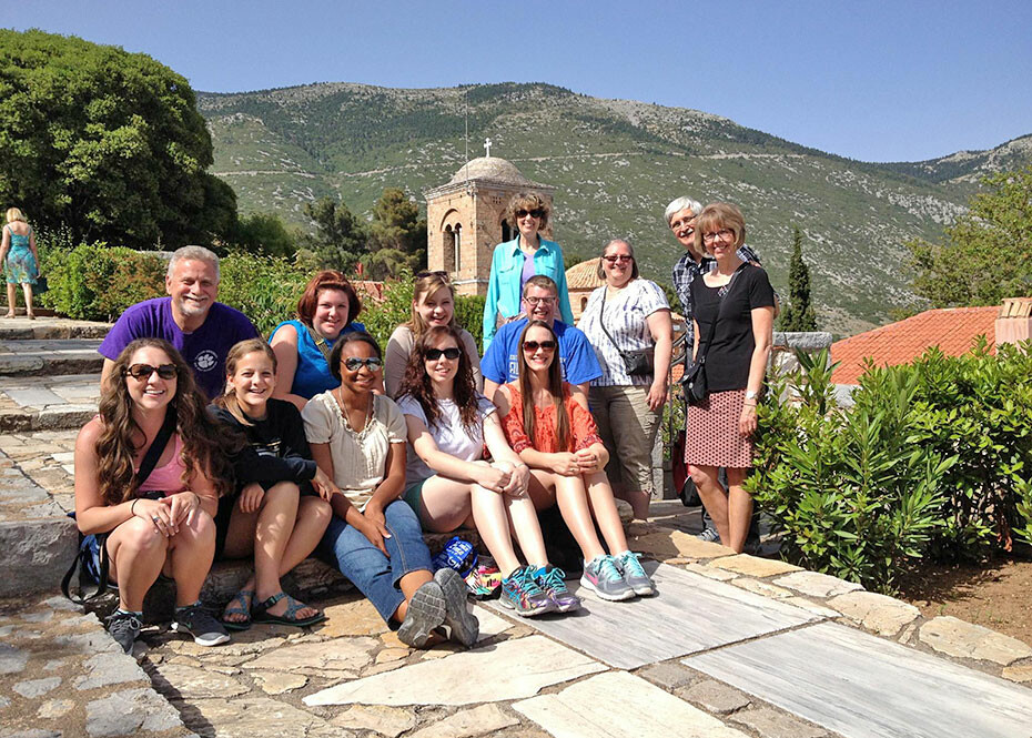 SWU students experience Greece