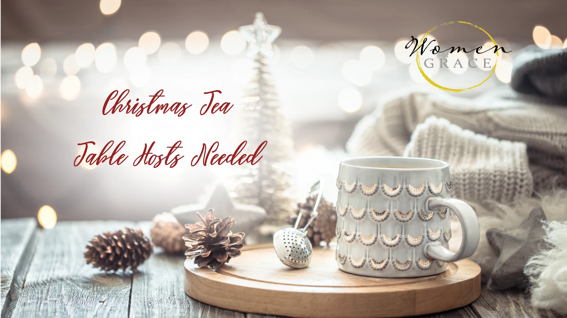 Ladies Christmas Tea- Table Hostesses Needed