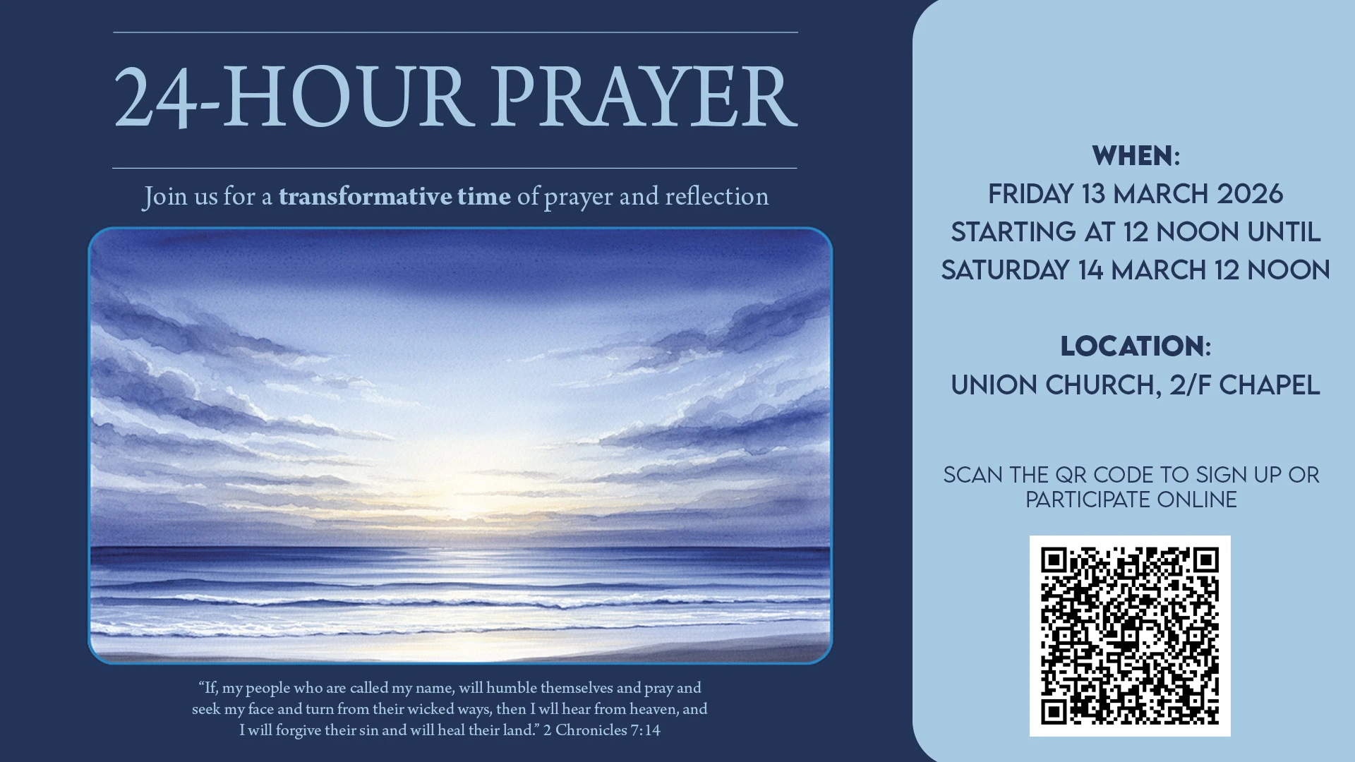 24-hour prayer