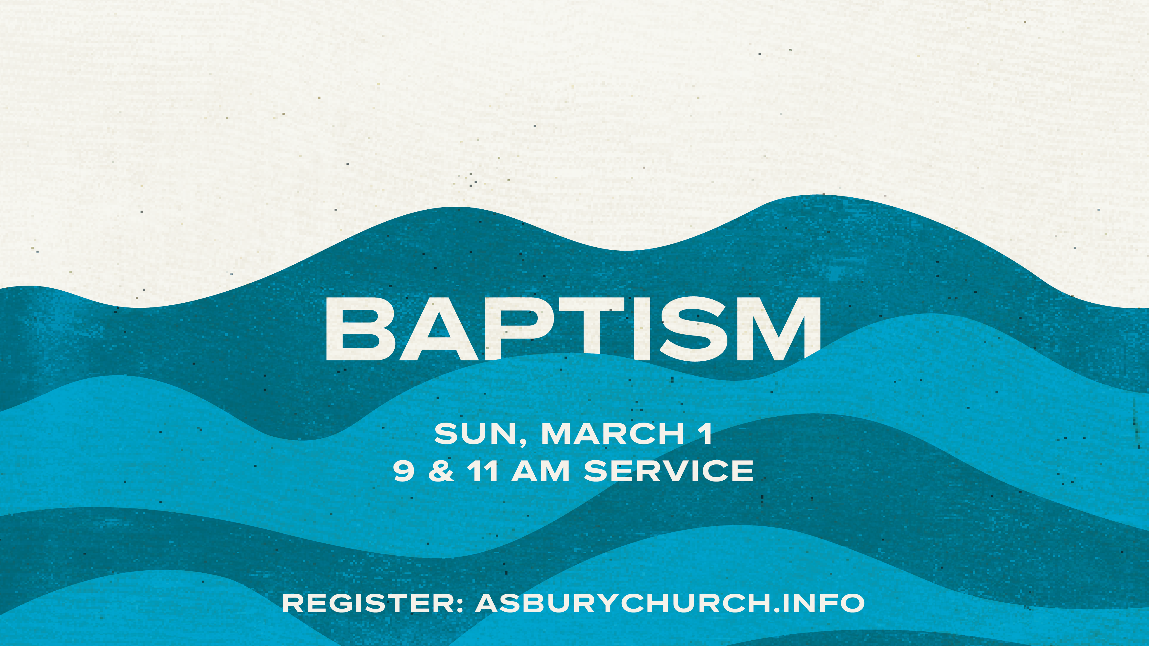 New Member and Baptism Sunday | 9 AM