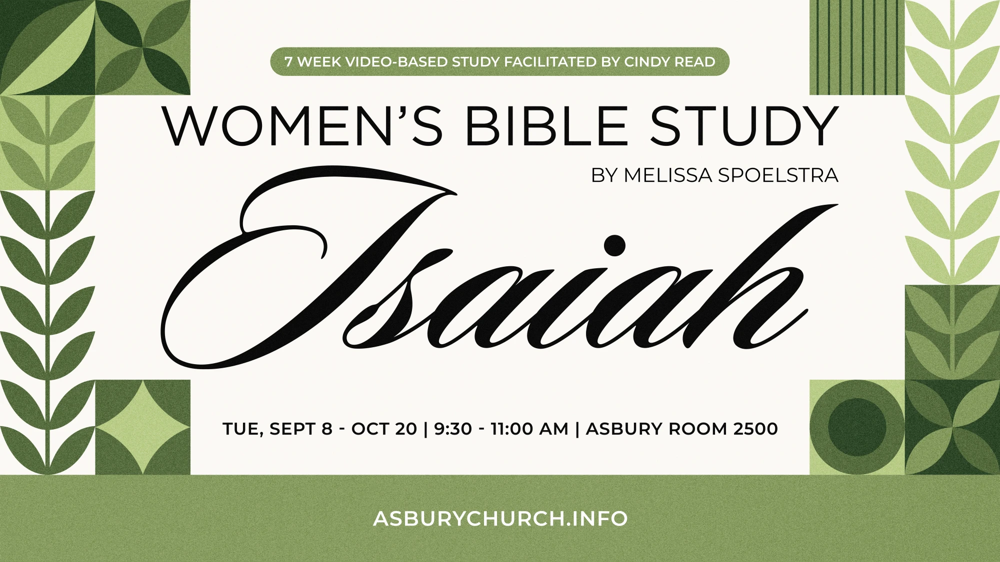 Isaiah Women's Bible Study