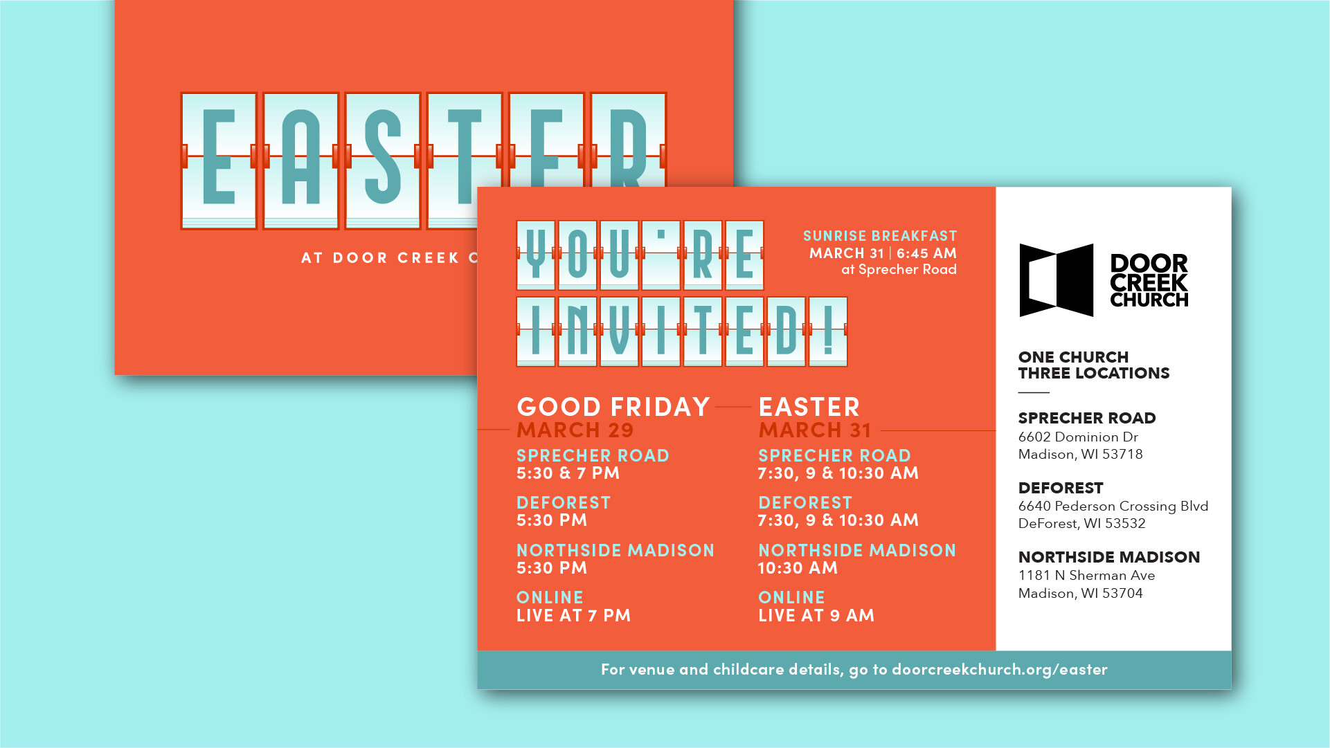 Easter Invite Cards