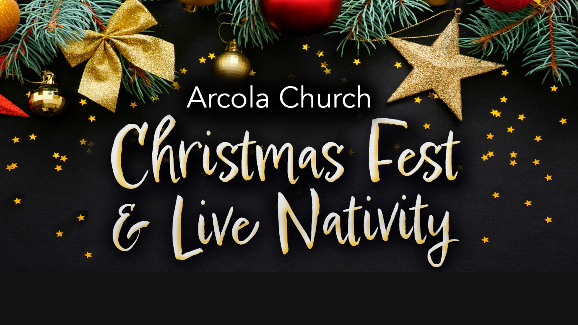 Christmas Fest & Live Nativity 2024 Arcola United Methodist Church
