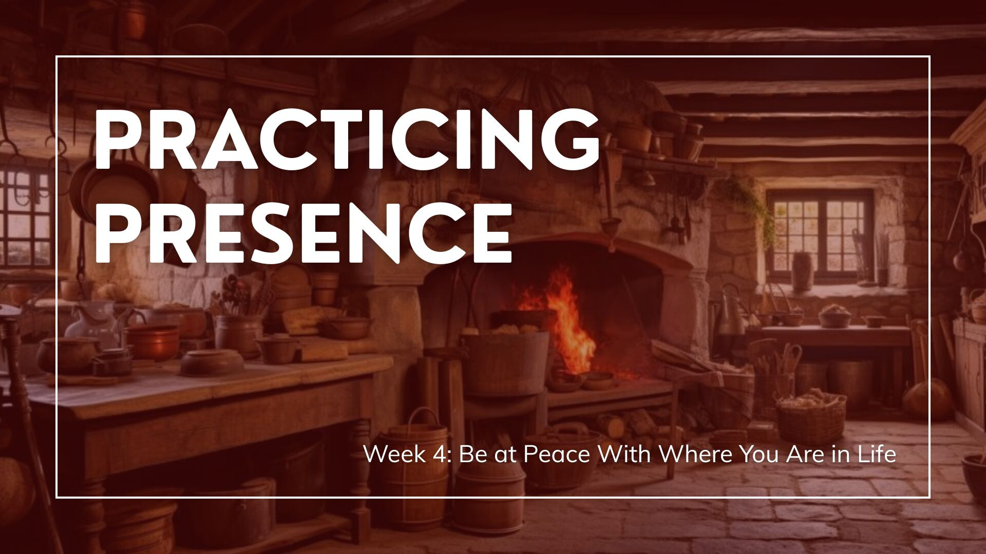 Be at Peace with Where You Are in Life (Audio) episode artwork