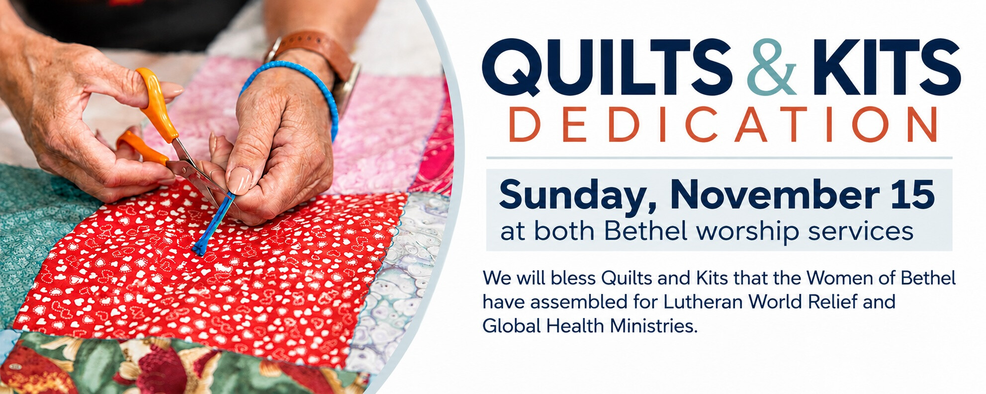 Quilts and Kits Dedication