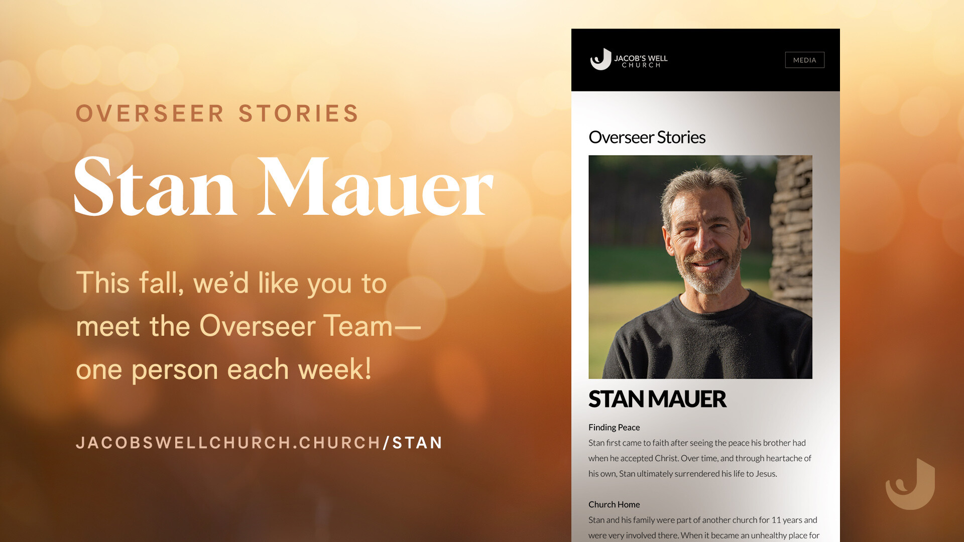 Overseer Stories: Meet Stan Mauer