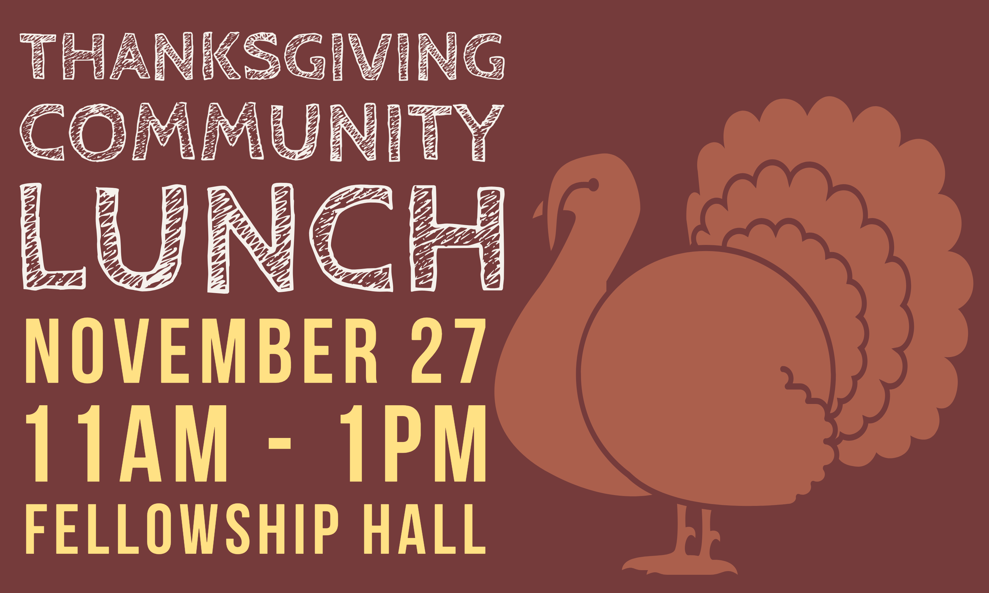 Thanksgiving Day Community Lunch