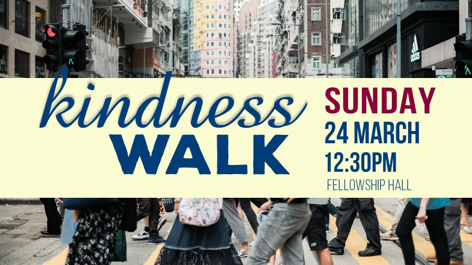 Kindness Walk with Union Church Hong Kong