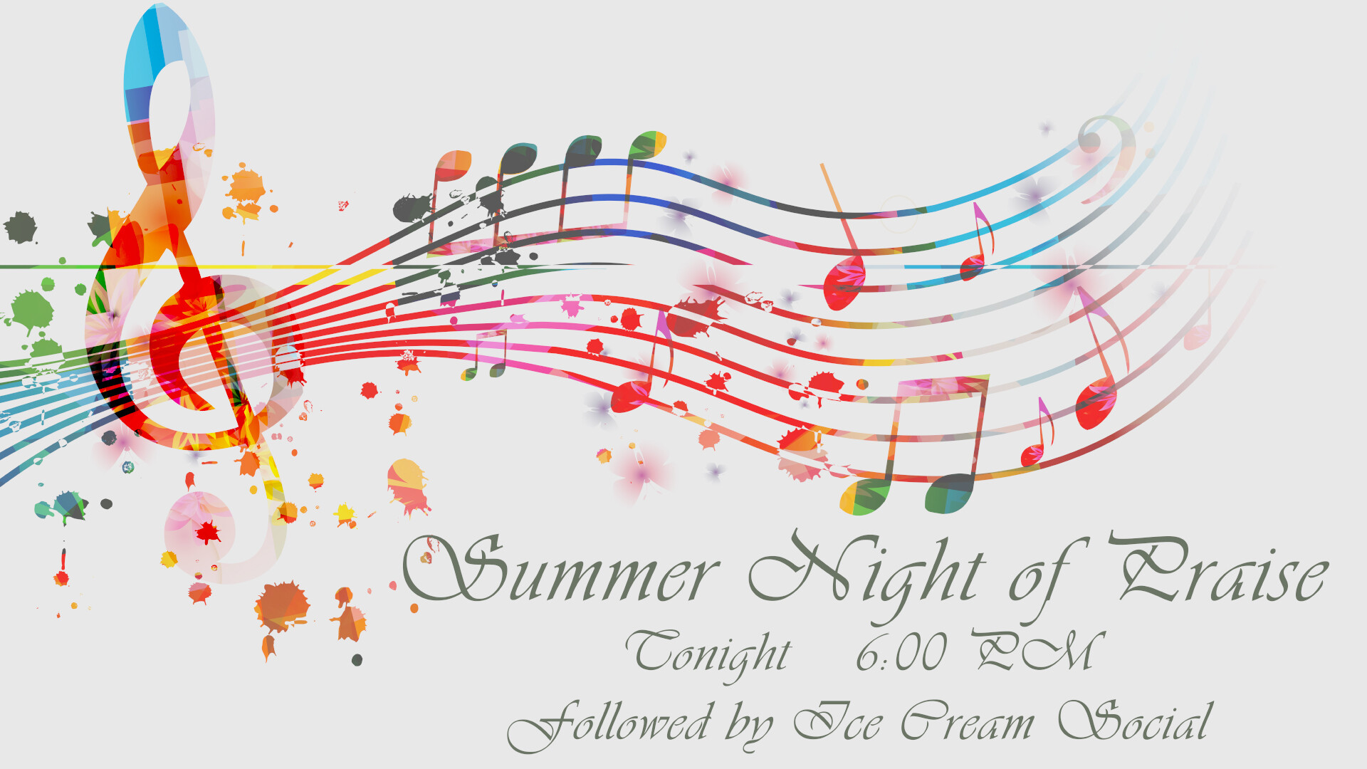 Summer Night of Praise