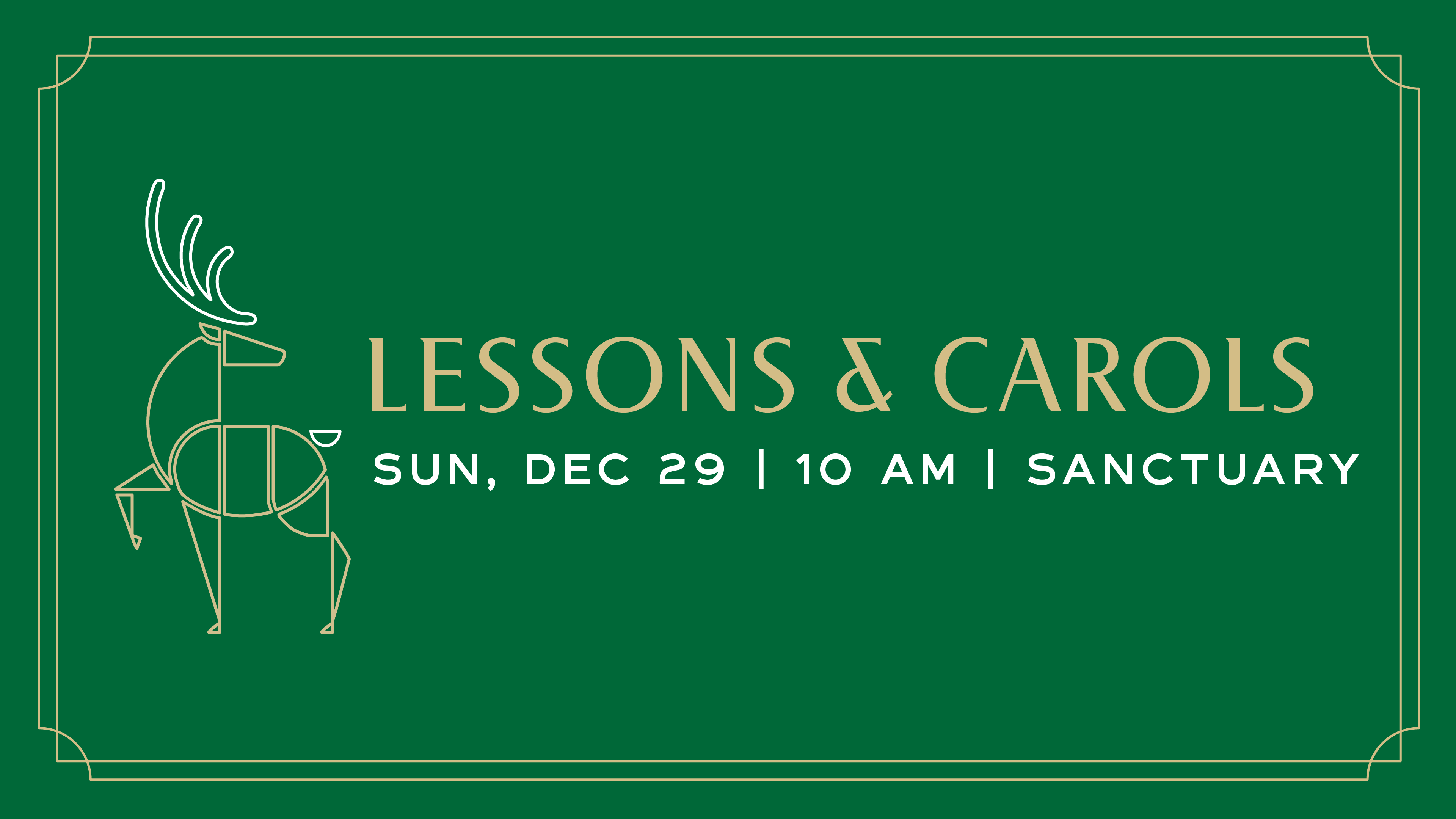 Lessons and Carols Service