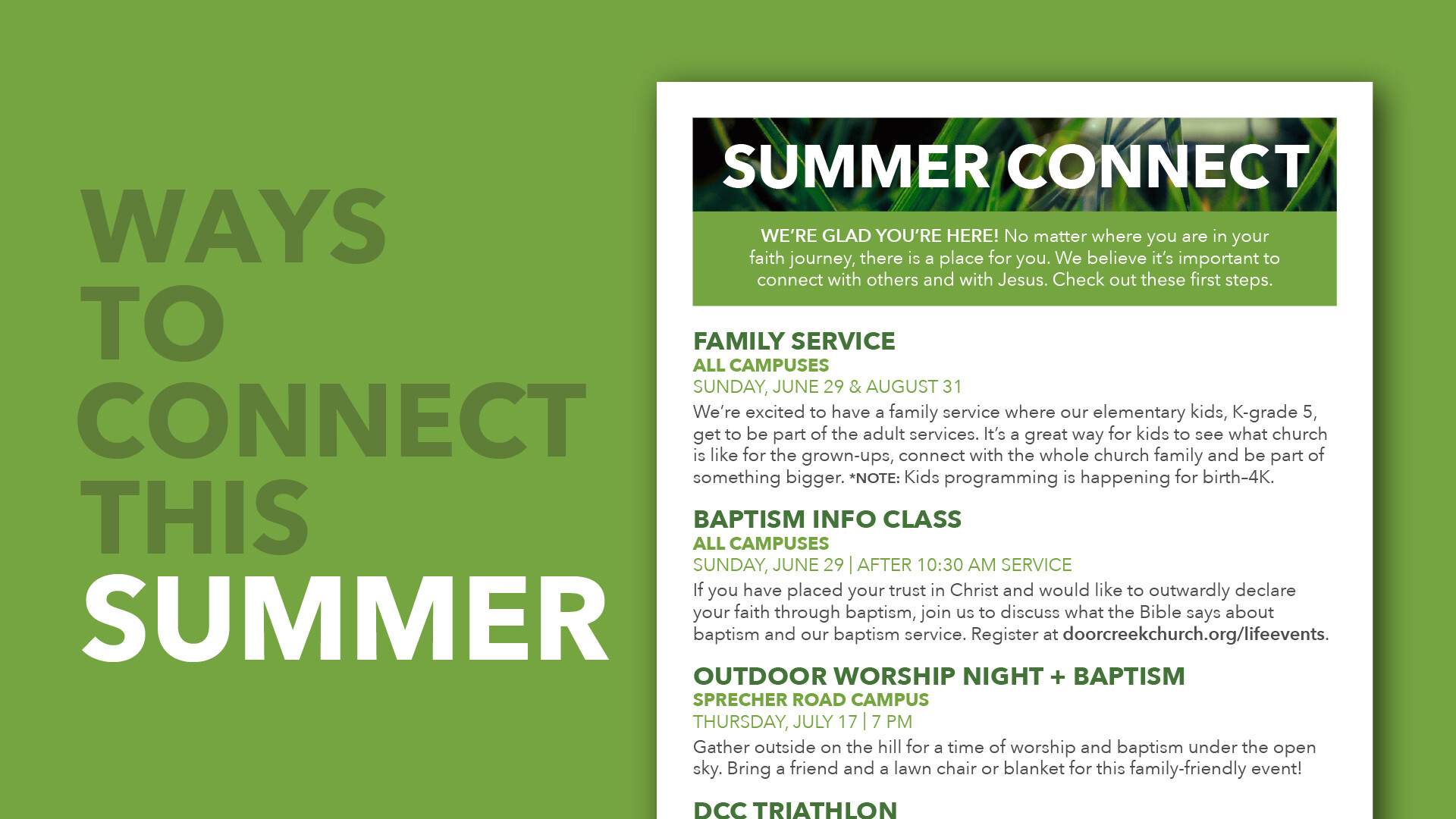 Summer Connect