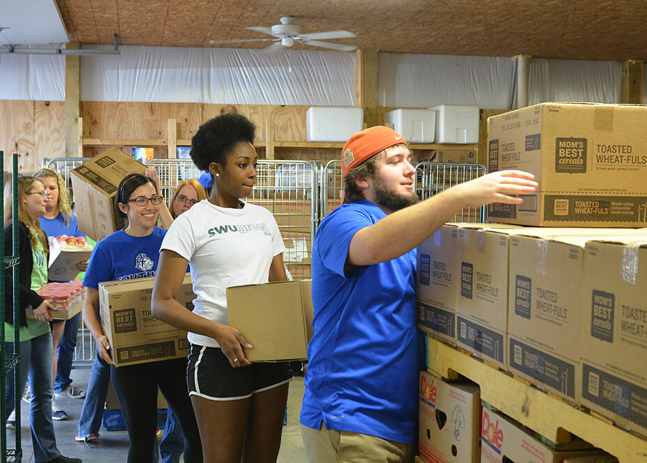 SWU students reach out to community during Day of Service