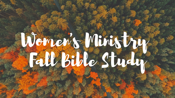 Women's Fall Bible Study Flyer