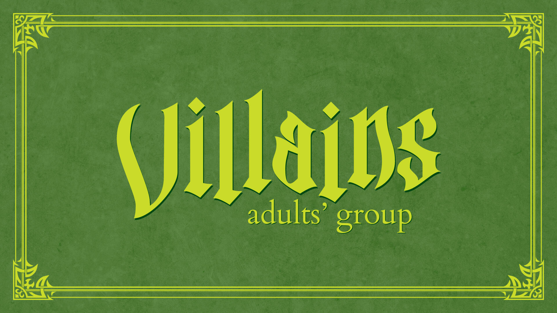 Message Series Adults Group