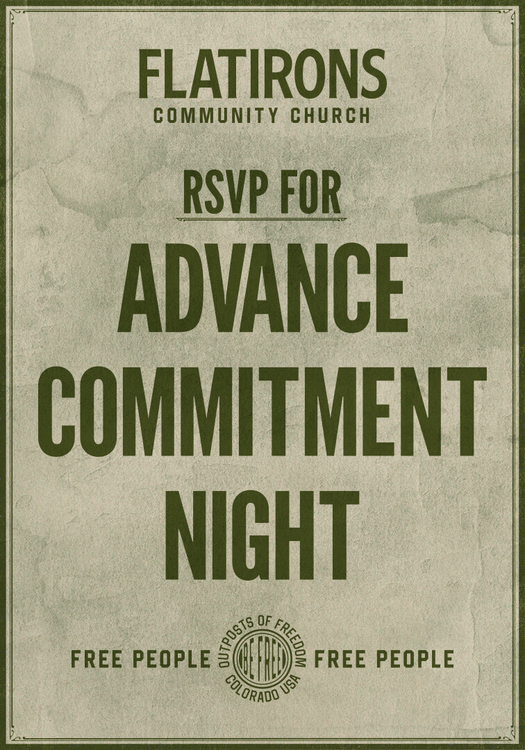 Advance Commitment Night