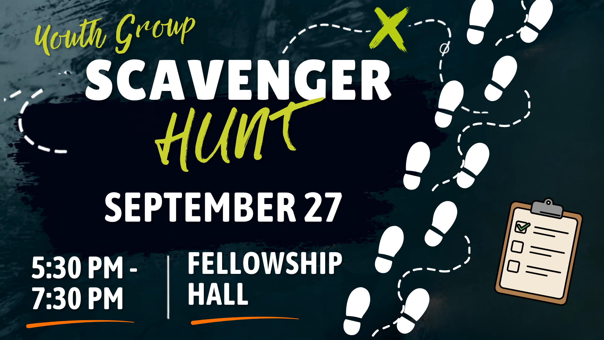 Youth Group Scavenger Hunt